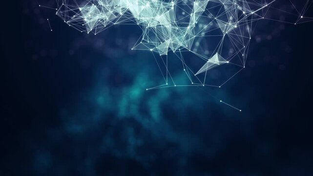 Technology network backgroung.