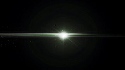 Abstract Light Beam with Smoke and Dust
