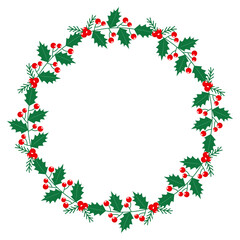 Christmas frame and borders.Hand drawn