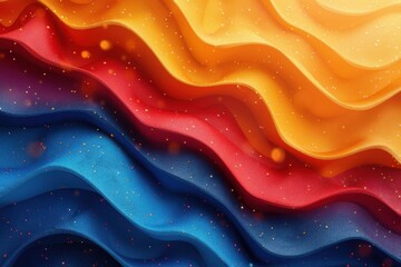 abstract background in colors and patterns for National Day