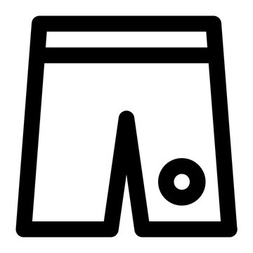 recommend clip art: shorts, uniform, football, soccer, sport outline icon