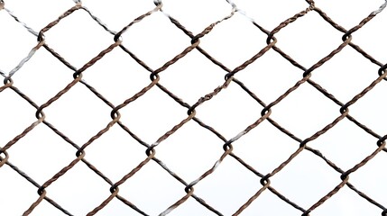 Rusty Chain Link Fence Texture