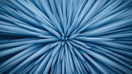 Abstract blue explosion of sharp lines radiating outward, creating a dynamic sense of movement.