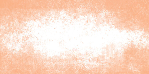 Fototapeta premium Light and bright old rustic dirty messy grungy watercolor pastel red orange cracked vintage background, grungy metal surface with rustic and scratches watercolor abstract white background texture.