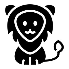lion Solid icon