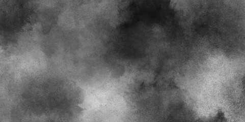 Abstract grey storm cloud texture. black dramatic smoke brush effect smoke swirls misty fog isolated, background. Gray grunge painted paper textured canvas for design watercolor scraped vector.	
