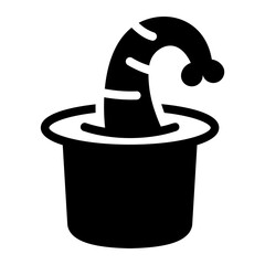 magic hat Solid icon