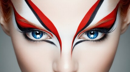 Detailed close-up shot of natural, healthy human skin texture