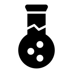 research, lab, medicine, pharmacy, analysis solid or glyph icon