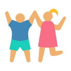 Obraz premium Children Icon