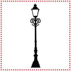 Capture the Essence of Old World Charm with Our Ornate Street Lamp.