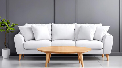 Home decor with stylish interiors and design elements, elegant and cozy tones, space for text