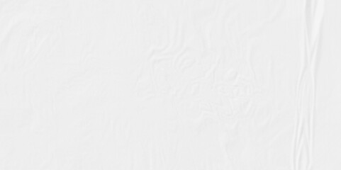 White crumpled paper background texture pattern overlay. wrinkled high resolution arts craft and Seamless white crumpled paper.	