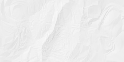 White crumpled paper background texture pattern overlay. wrinkled high resolution arts craft and Seamless white crumpled paper.	