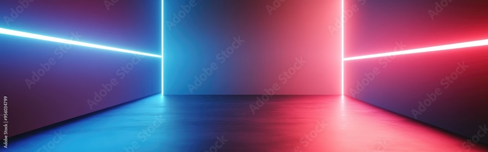 Poster elegant minimalist geometric background 3d illustration 3d rendering