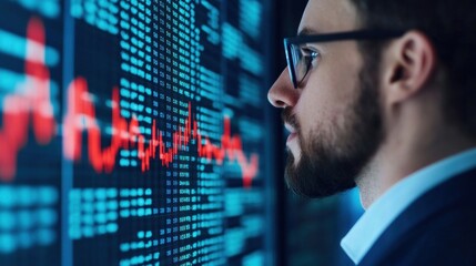Fototapeta premium Stock Market Analysis.