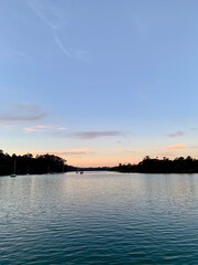 Fototapeta premium A Still Calm Evening By The Water 