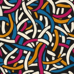 Obraz premium Abstract colorful lines