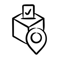 Polling Station Icon