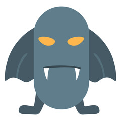 Devil flat icon