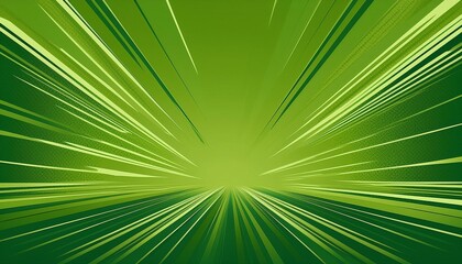 Fototapeta premium Design a solid olive green background with speed lines along the sides.