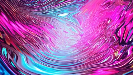 A vibrant abstract background showcases swirling patterns of blue, pink, and purple. Its fluid texture adds depth, ideal for digital art, promotional materials, and video backdrops.