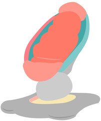 Cute Baby Shower Element