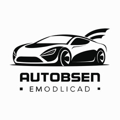 Obraz premium Car Logo. Sport, Showroom, Dealer Logo Automotive Vector