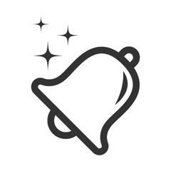 Bell icon logo design