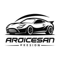 Fototapeta premium Car Logo. Sport, Showroom, Dealer Logo Automotive Vector