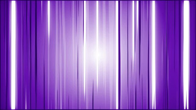 Speed colorful 3d illustration abstract anime background. 4K looping animation vertica anime comic light speed lines. Fast and glowing lines background.