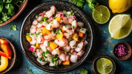 Fresh and Flavorful Peruvian Ceviche