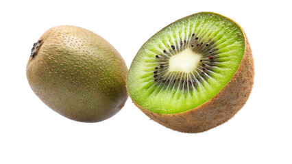 Fototapeta premium kiwi fruit isolated on white background