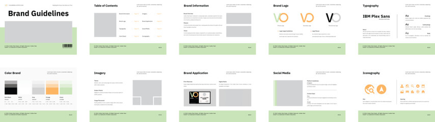 Real Estate Brand Guideline Template