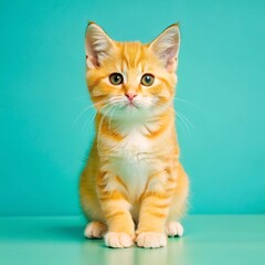 Obraz premium A Cute Cat