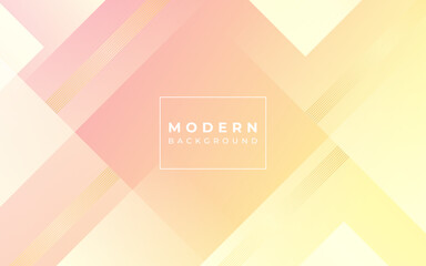 Obraz premium minimalist abstract background.yellow and pink gradient.shape.memphis.abstract.eps 10