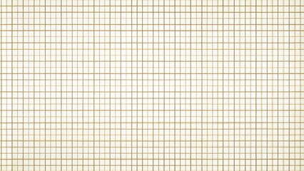 Grid pattern on beige background for design, planning, or educational purposes