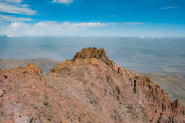 rocky coast of the sea