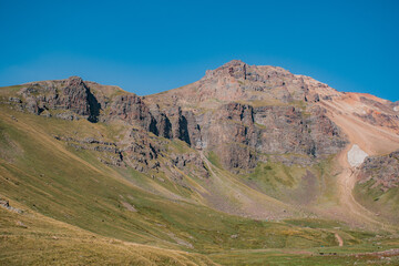 landscape in the mountains
