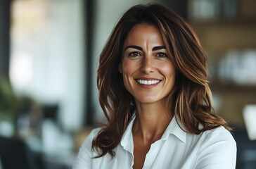 Obraz premium portrait of an italian business woman,headshot