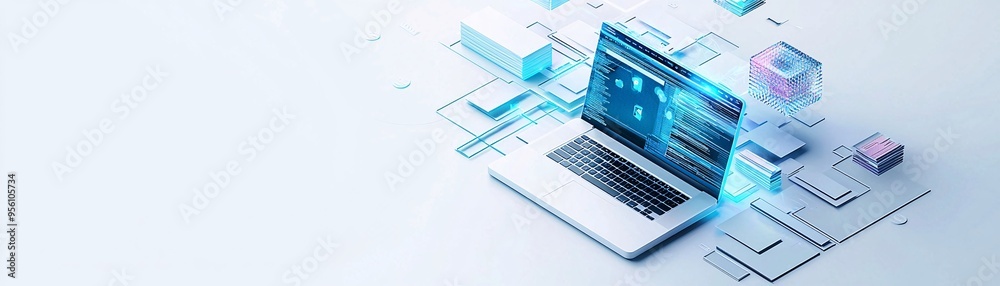 Poster interactive webpage design with hover effects and transitions, engaging user interface, modern web a