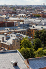 2024. City landscape, view from above