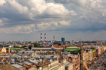 2024. City landscape, view from above