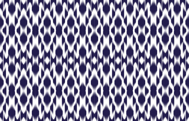 Design Textile ikat wave abstract geometric ikat, design ikat vector for background, wallpaper, carpet, wrapping, fabric, textile fashion wearing.