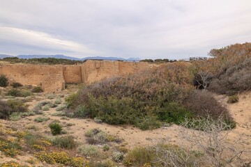Blick auf die Küstenlandschaft des Mittelmeeres bei Palma de Mallorca