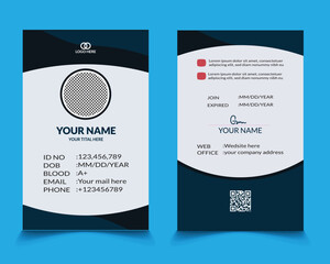 Employee ID card design