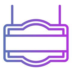 closed Gradient icon