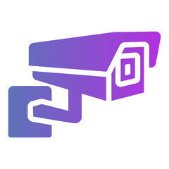 cctv Gradient icon