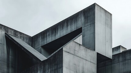 Obraz premium Abstract Concrete Structure Architecture