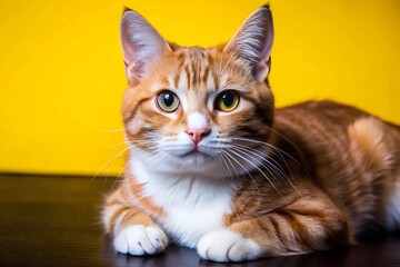 Beautiful Cute Orange Cat